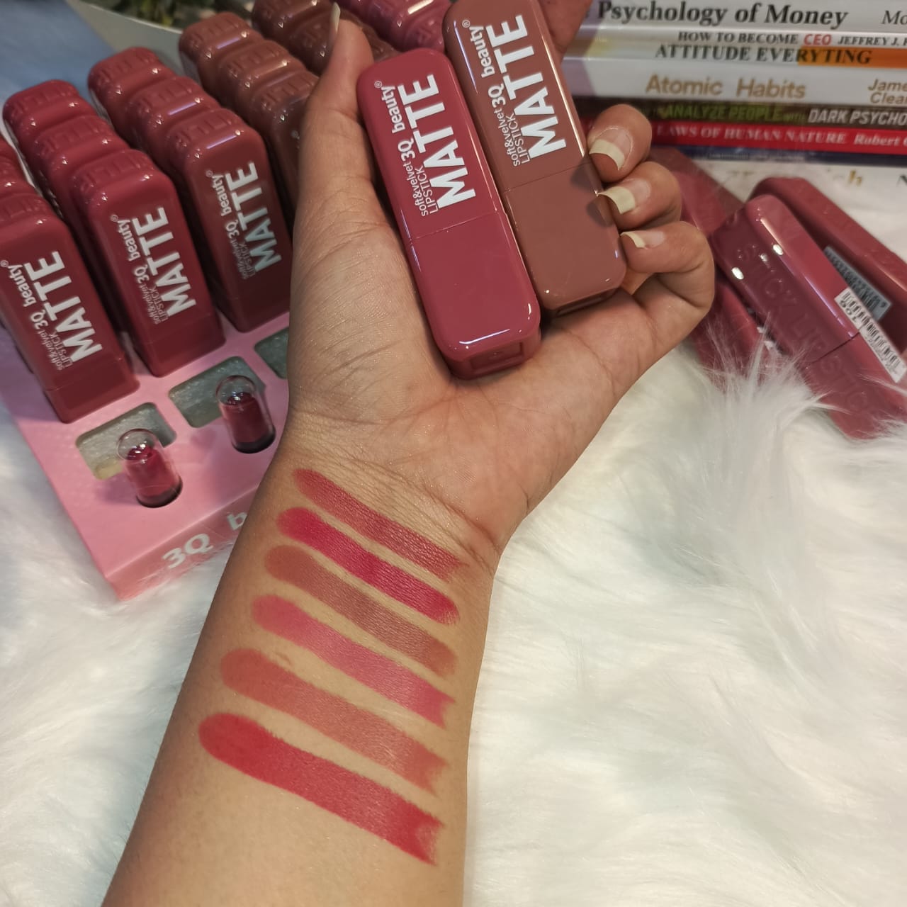 3Q Velvet Kiss Matte Lipstick Collection