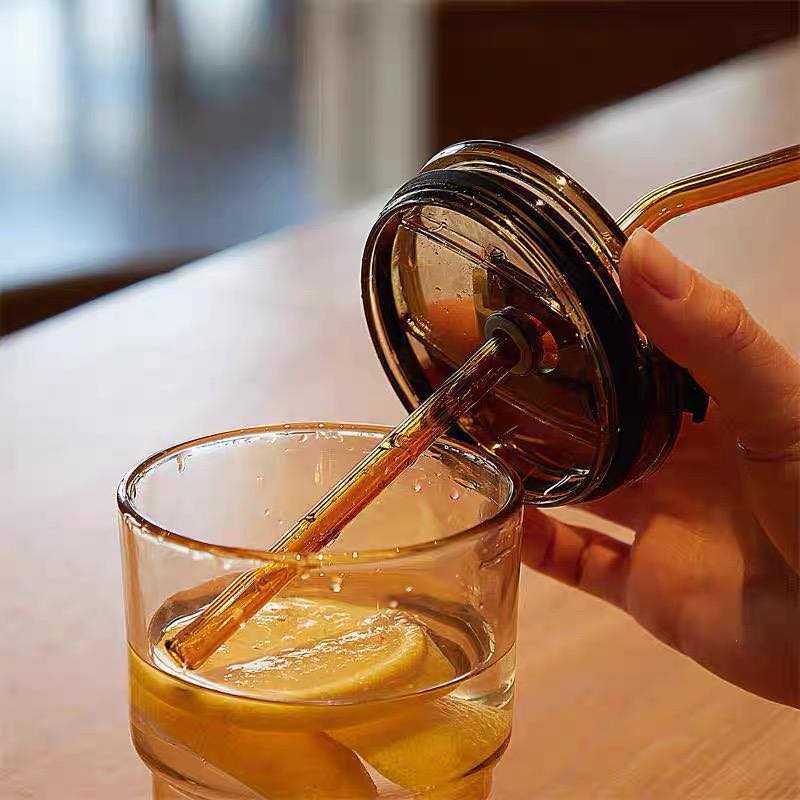 Luxury Coffee & Tea Mug with Leak-Proof Straw Lid