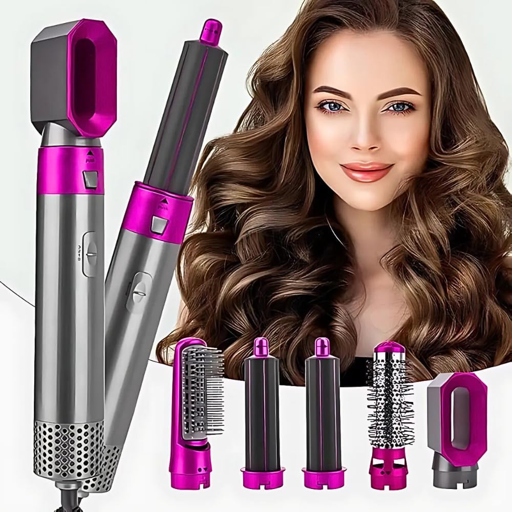 5-in-1 Blow Dryer & Styling Brush Set