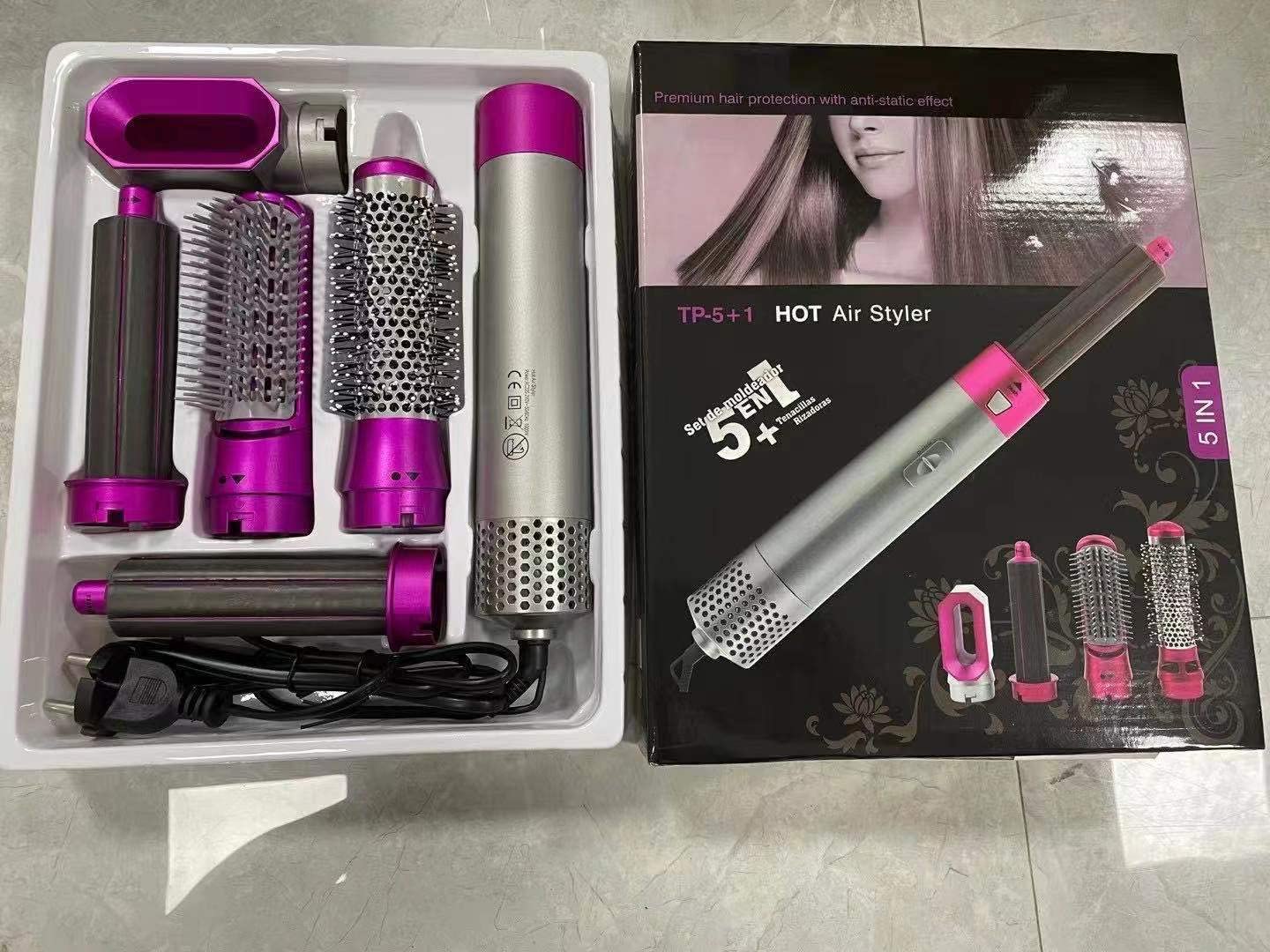 5-in-1 Blow Dryer & Styling Brush Set