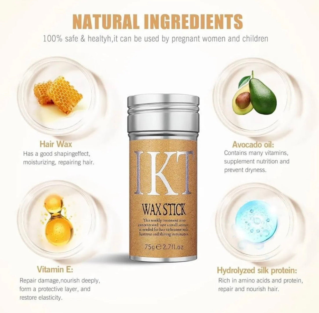 IKT Hair Wax Sticks | Smooth, Sleek & Frizz-Free Hair in Seconds!