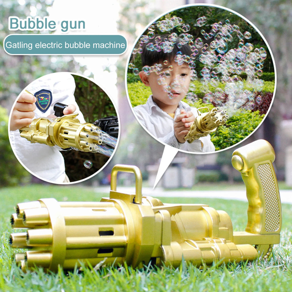 BUBBLE GUN MACHINE FOR KIDS