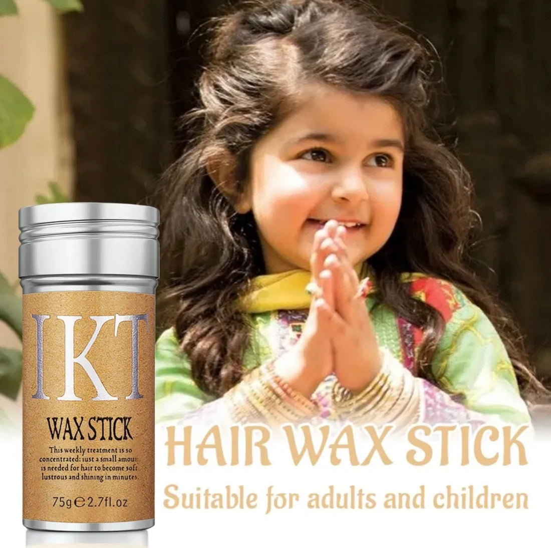 IKT Hair Wax Sticks | Smooth, Sleek & Frizz-Free Hair in Seconds!