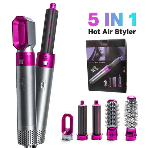 5-in-1 Blow Dryer & Styling Brush Set