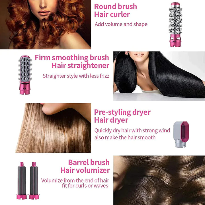 5-in-1 Blow Dryer & Styling Brush Set