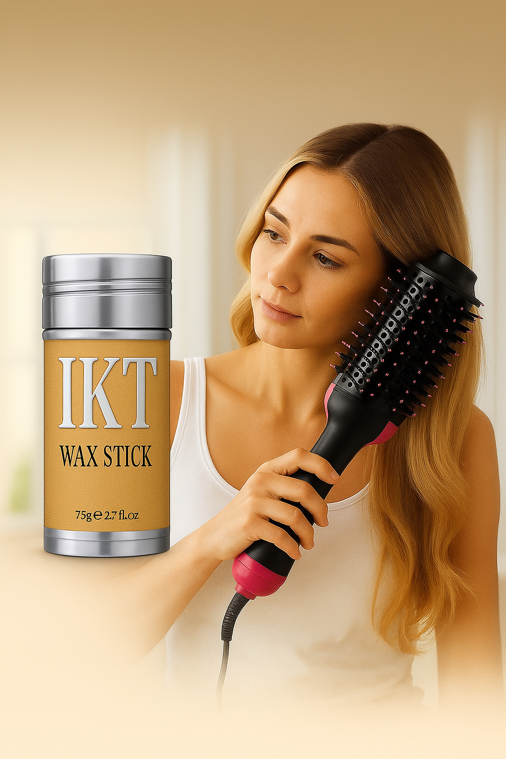 IKT Hair Wax Sticks | Smooth, Sleek & Frizz-Free Hair in Seconds!