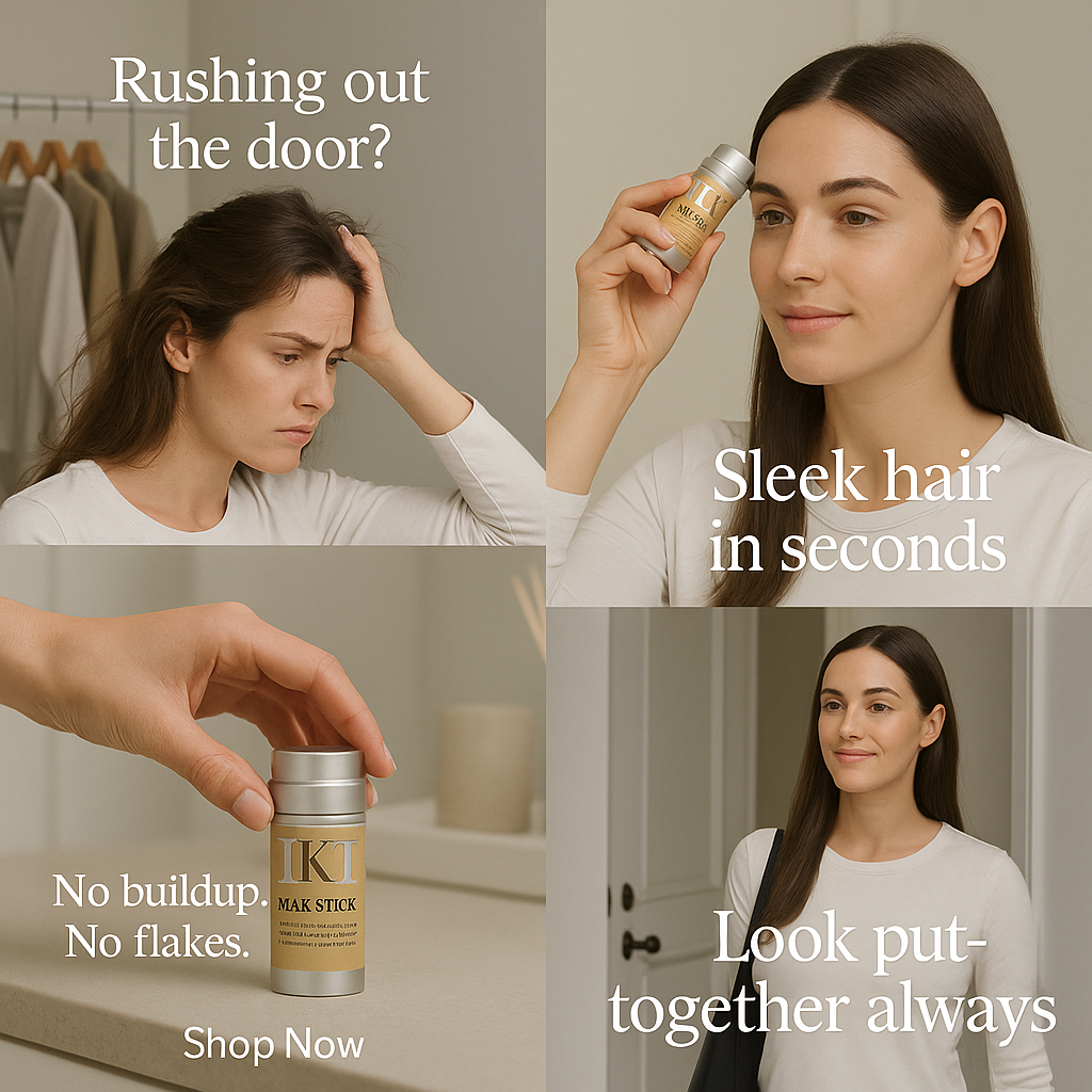 IKT Hair Wax Sticks | Smooth, Sleek & Frizz-Free Hair in Seconds!