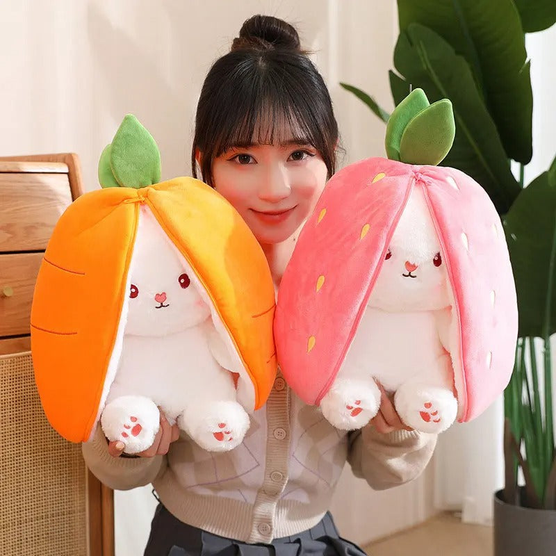 Bunny Plush Pillow And Stuff Toy - 32 Cm