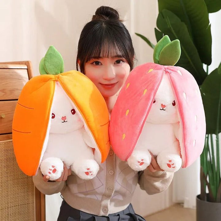 Bunny Plush Pillow And Stuff Toy - 32 Cm